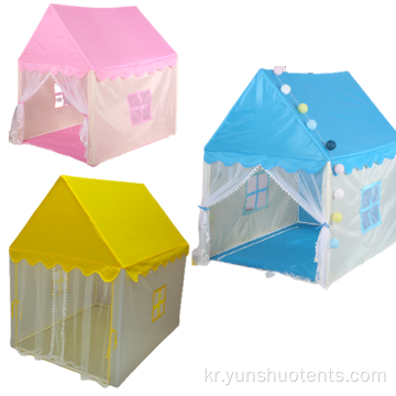 어린이 텐트 실내 방 공주 놀이 집